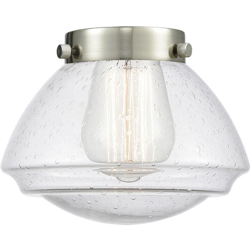Franklin Restoration Olean 1 Light 6.75 inch Polished Nickel Mini Pendant Ceiling Light in Incandescent, Seedy, Franklin Restoration