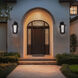 Manchester LED 16.25 inch Black Outdoor Wall Light in 3500K, dweLED