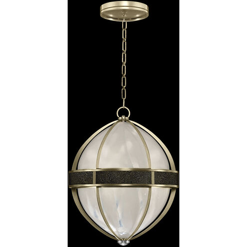 Mirage 3 Light 18.75 inch Gold Pendant Ceiling Light