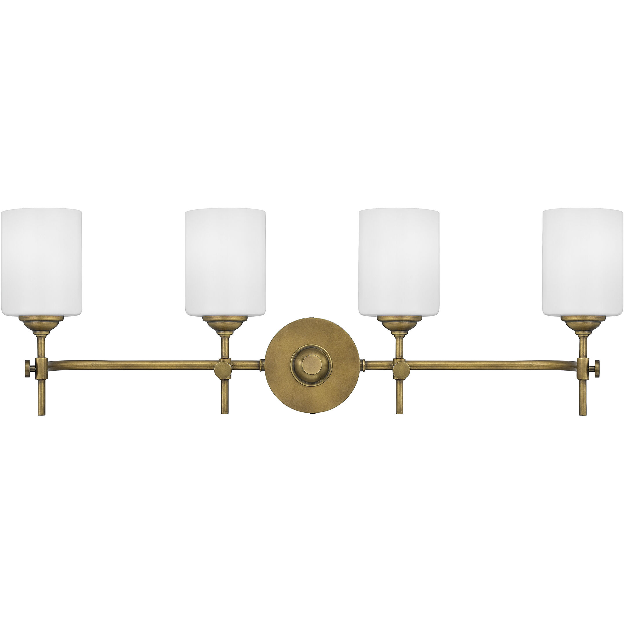 Aria 4 Light 31 inch Weathered Brass Bath Light Wall Light