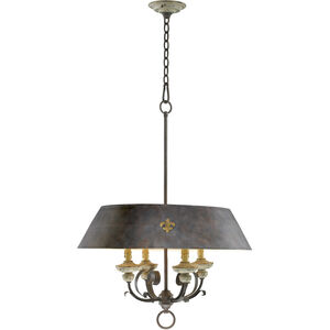 Provence 4 Light 25 inch Carriage House Pendant Ceiling Light