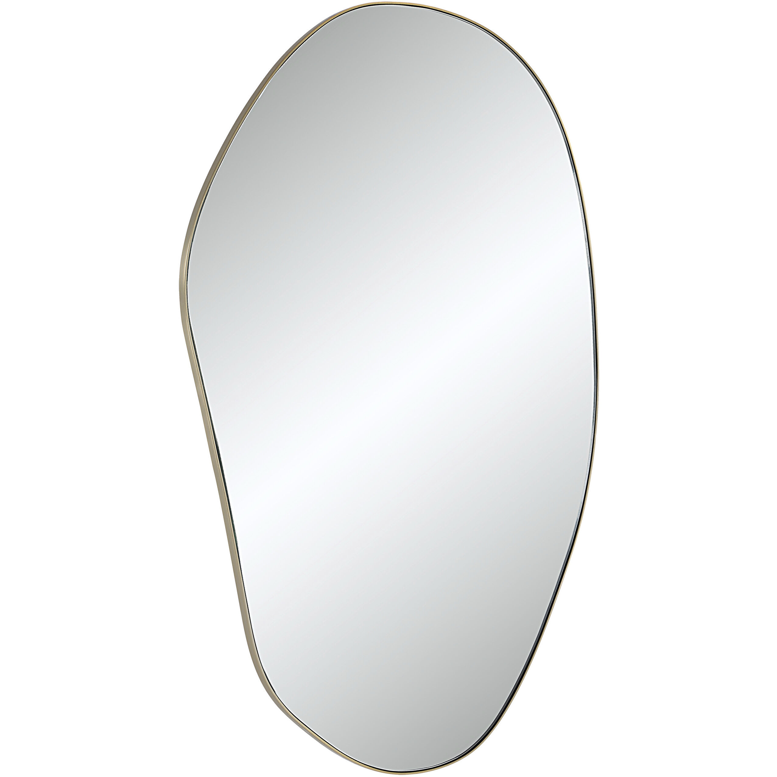 Gatella 36 X 23 inch Champagne Wall Mirror