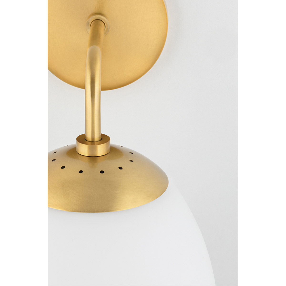 Jane 1 Light 8 inch Aged Brass Wall Sconce Wall Light