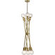 Armstrong 10 Light 47 inch Natural Brass Chandelier 1 Tier Large Ceiling Light, 1 Tier Large