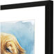 Ball is Life Yellow and Blue Framed Art