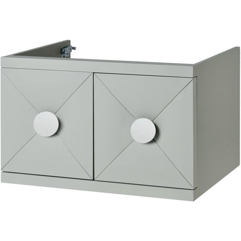Aras 31.5 inch Dove Grey Bathroom Vanity Wall Light
