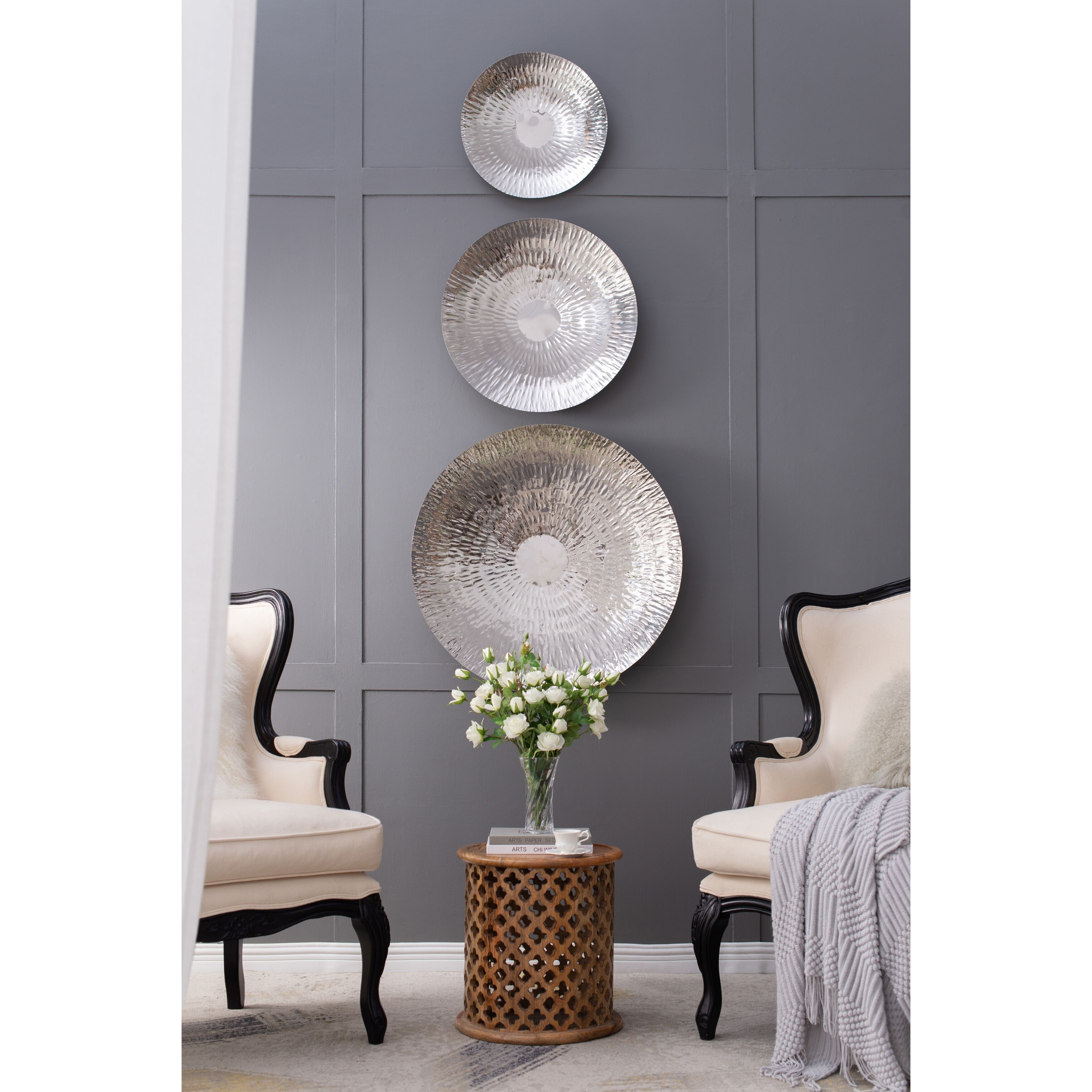 Fassett Silver Wall Décor