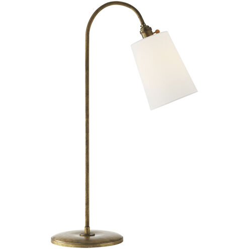 Thomas O'Brien Mia Lamp 28.5 inch 60 watt Gilded Iron Table Lamp Portable  Light in