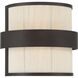 Harbor Wrap Wall Sconce Wall Light in Legacy Brass and Dark Bronze