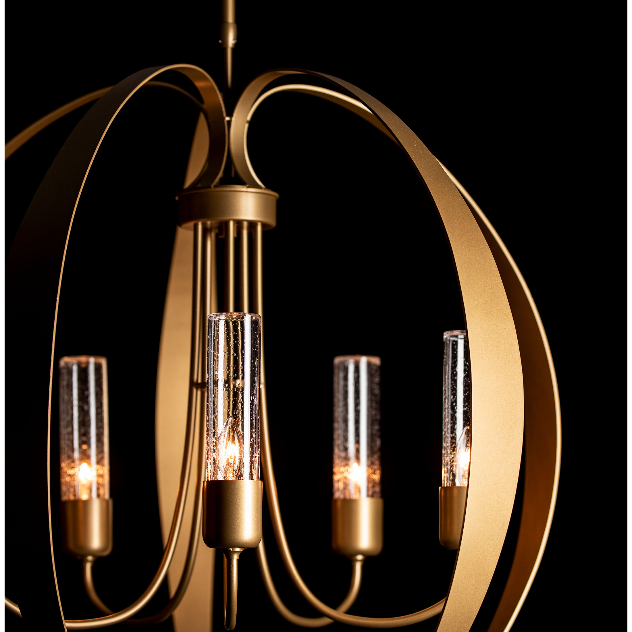 Pomme 5 Light 30.4 inch Coastal Burnished Steel Outdoor Pendant - Open Box