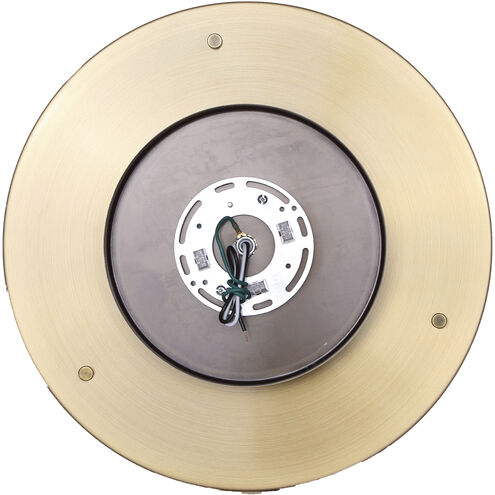 Kinslea 3 Light 14 inch Gold Flush Mount Ceiling Light