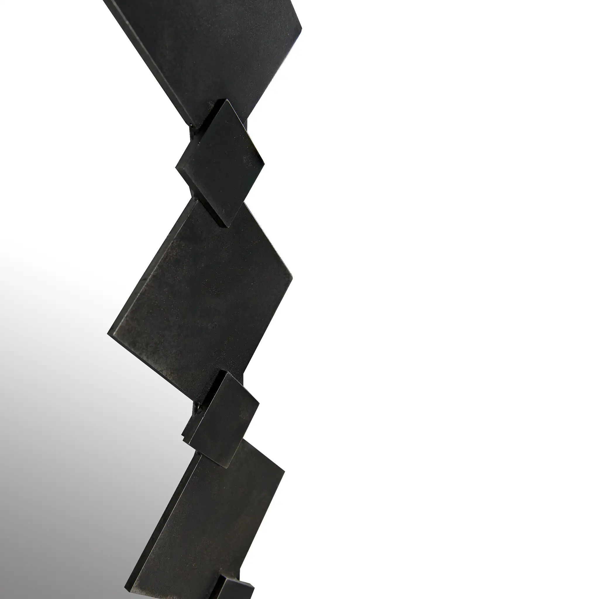 Aya 79 X 40 inch Unfinished Industrial Steel Mirror