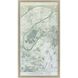 Vintage Collection Green Framed Art