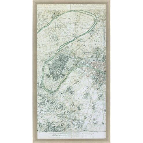 Vintage Collection Green Framed Art