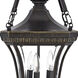 Devon 3 Light 11 inch Imperial Bronze Outdoor Hanging Lantern