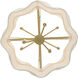 Gwen 9 Light 27 inch Lacquered Brass Chandelier Ceiling Light