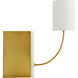 Flynn 1 Light 5 inch White Sconce Wall Light