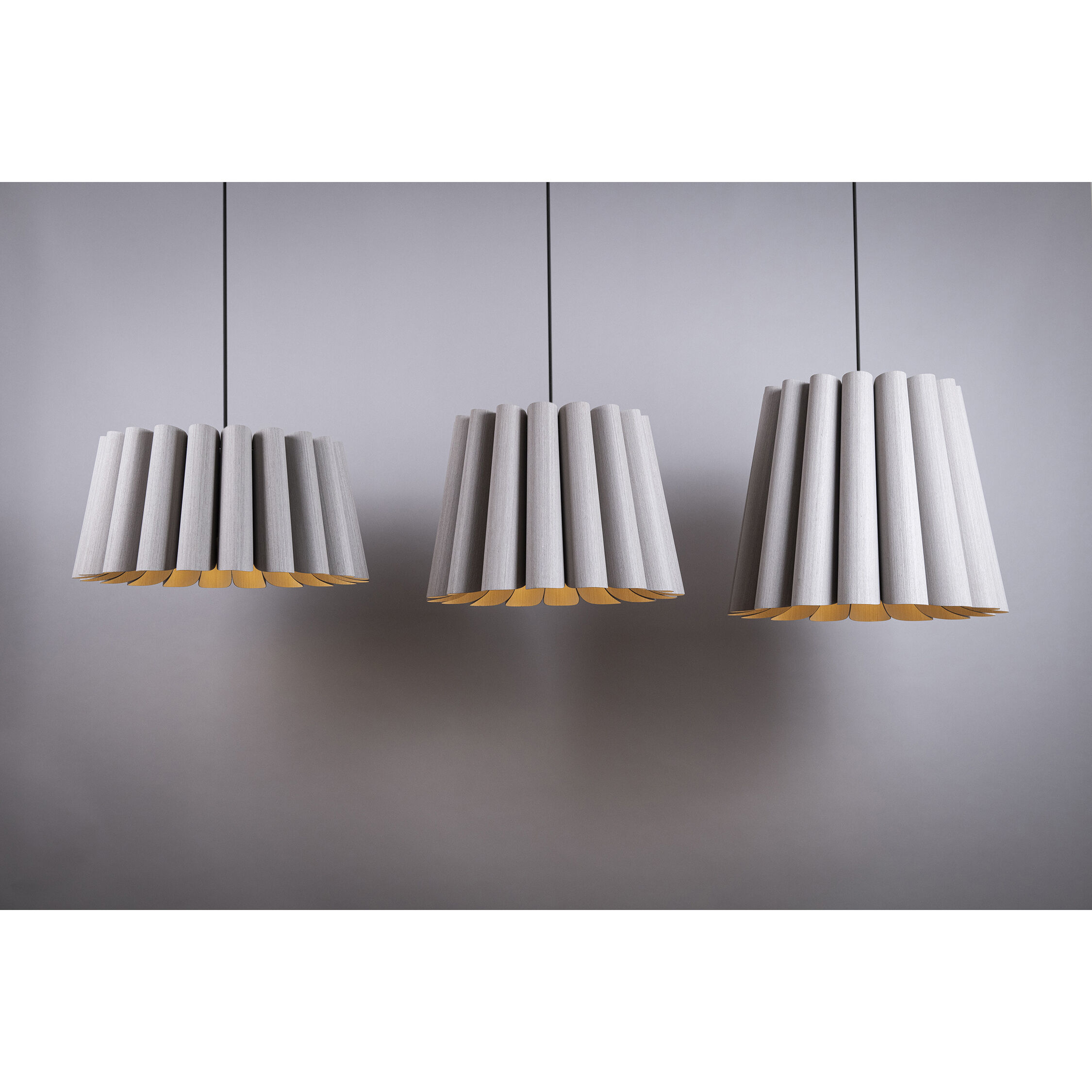 Renata 1 Light 22 inch Black/Gray Oak Pendant Ceiling Light in Grey Oak/Ash, 22 in / Medium