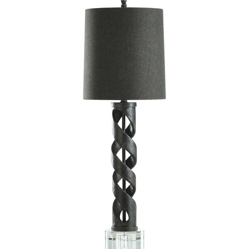Munich 43 inch 150.00 watt Charcoal Table Lamp Portable Light