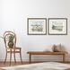 Animals Collection Brown Framed Art