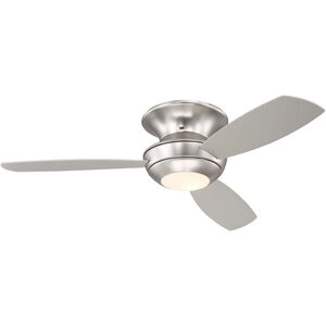 Baird 52 inch Brushed Nickel with 0 Blades Indoor/Outdoor Ceiling Fan