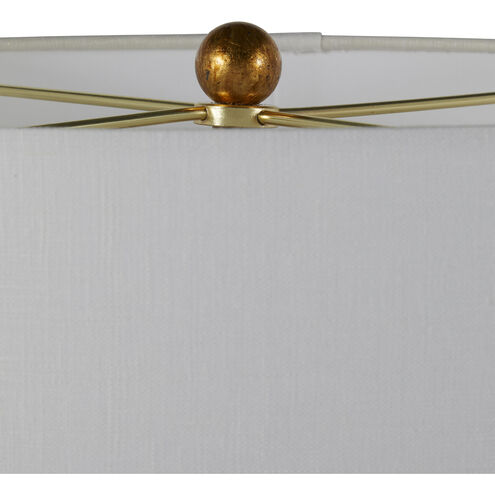 Alice 30 inch Gilded Gold Table Lamp Portable Light