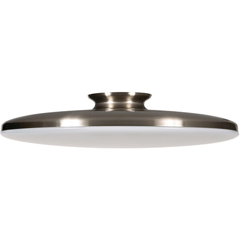 Skye LED 19 inch Satin Nickel Flush Mount Ceiling Light