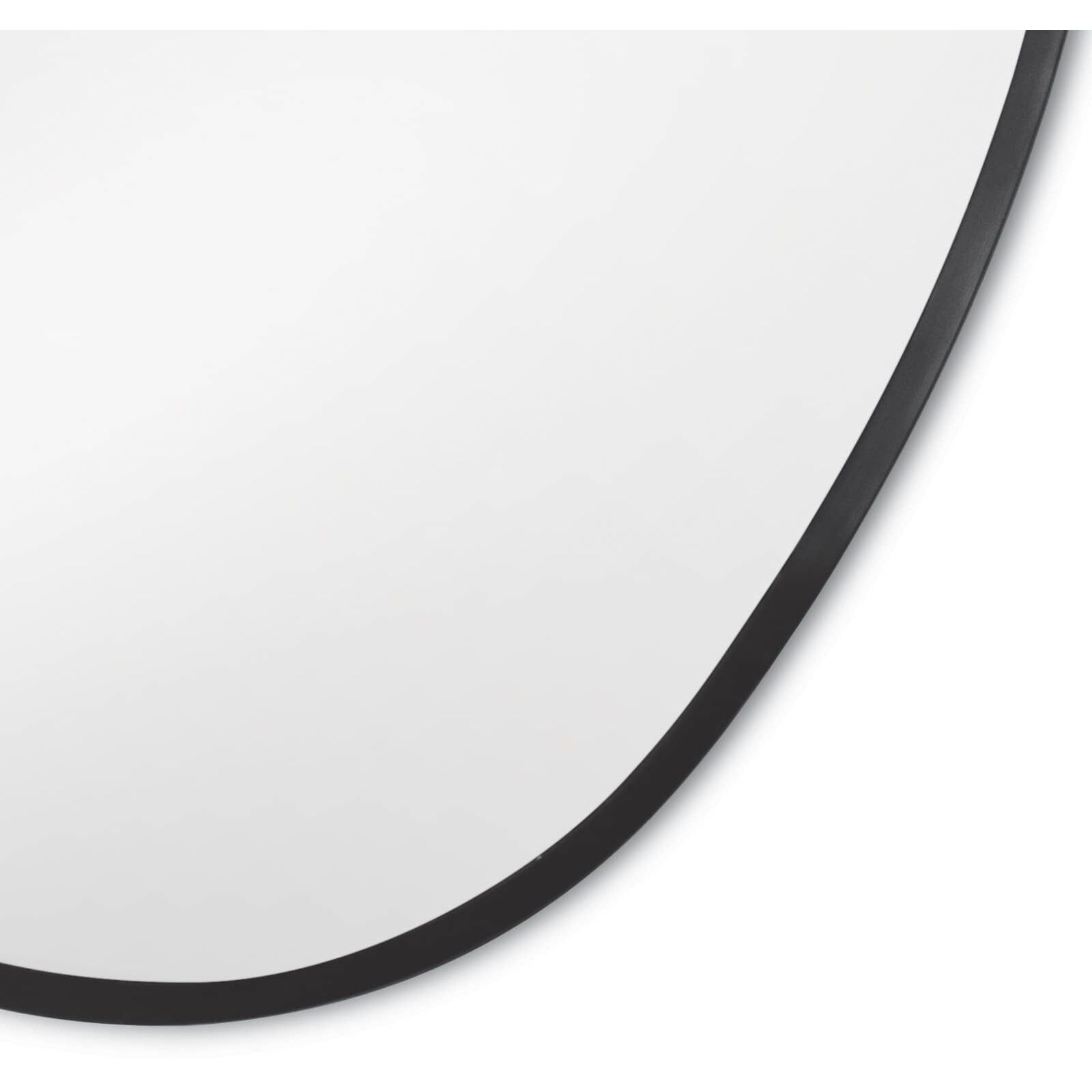 Crest 40 X 28 inch Steel Mirror