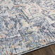 Amore 120 X 30 inch Navy Rug in 2.5 X 10, Runner