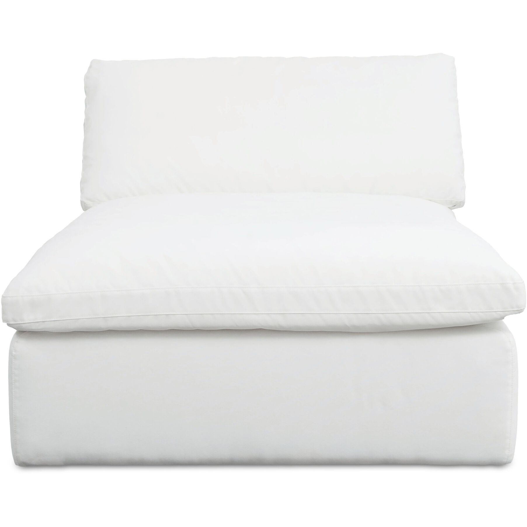 Miles White Outdoor Chaise