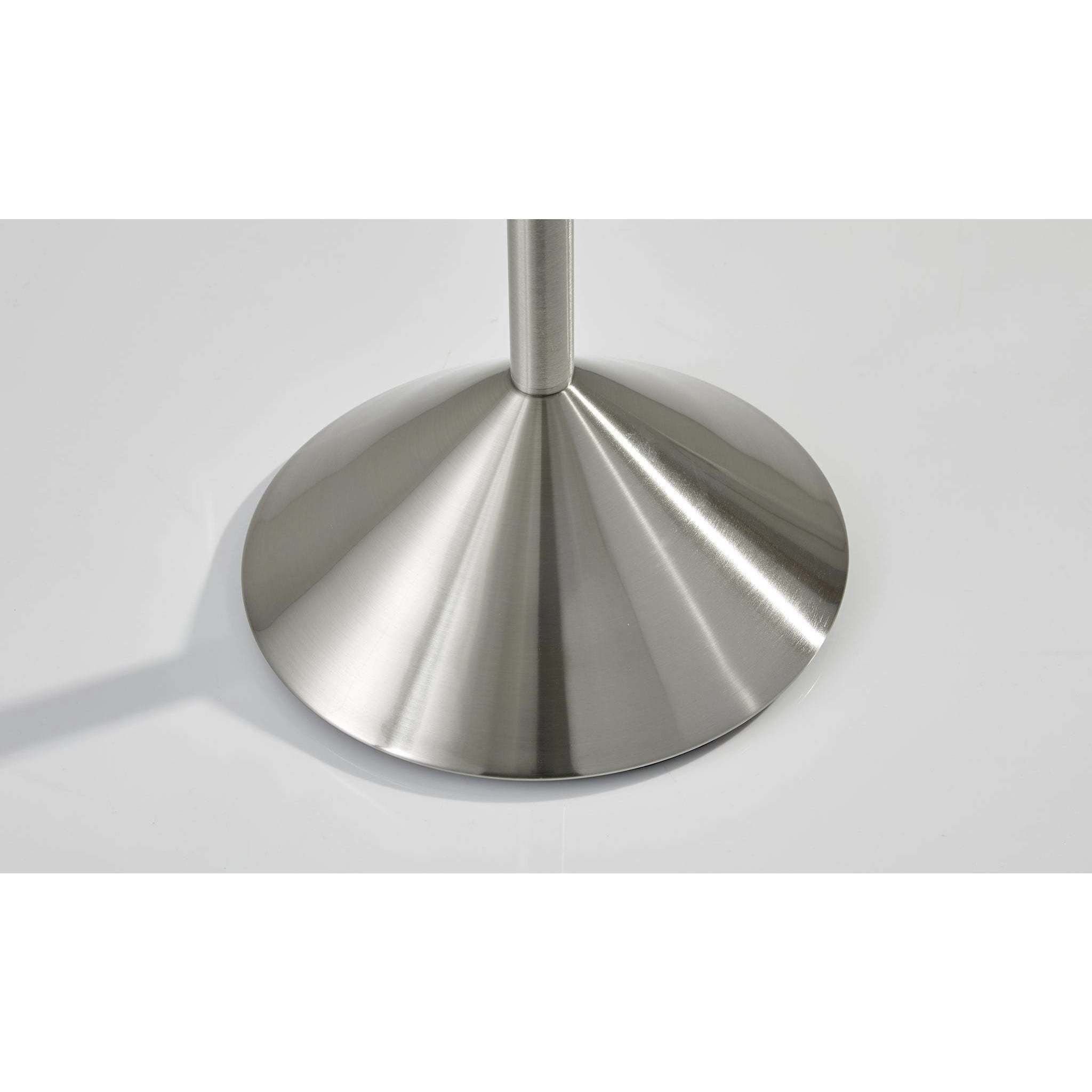 Pegs 68 inch Satin Steel Coat Rack