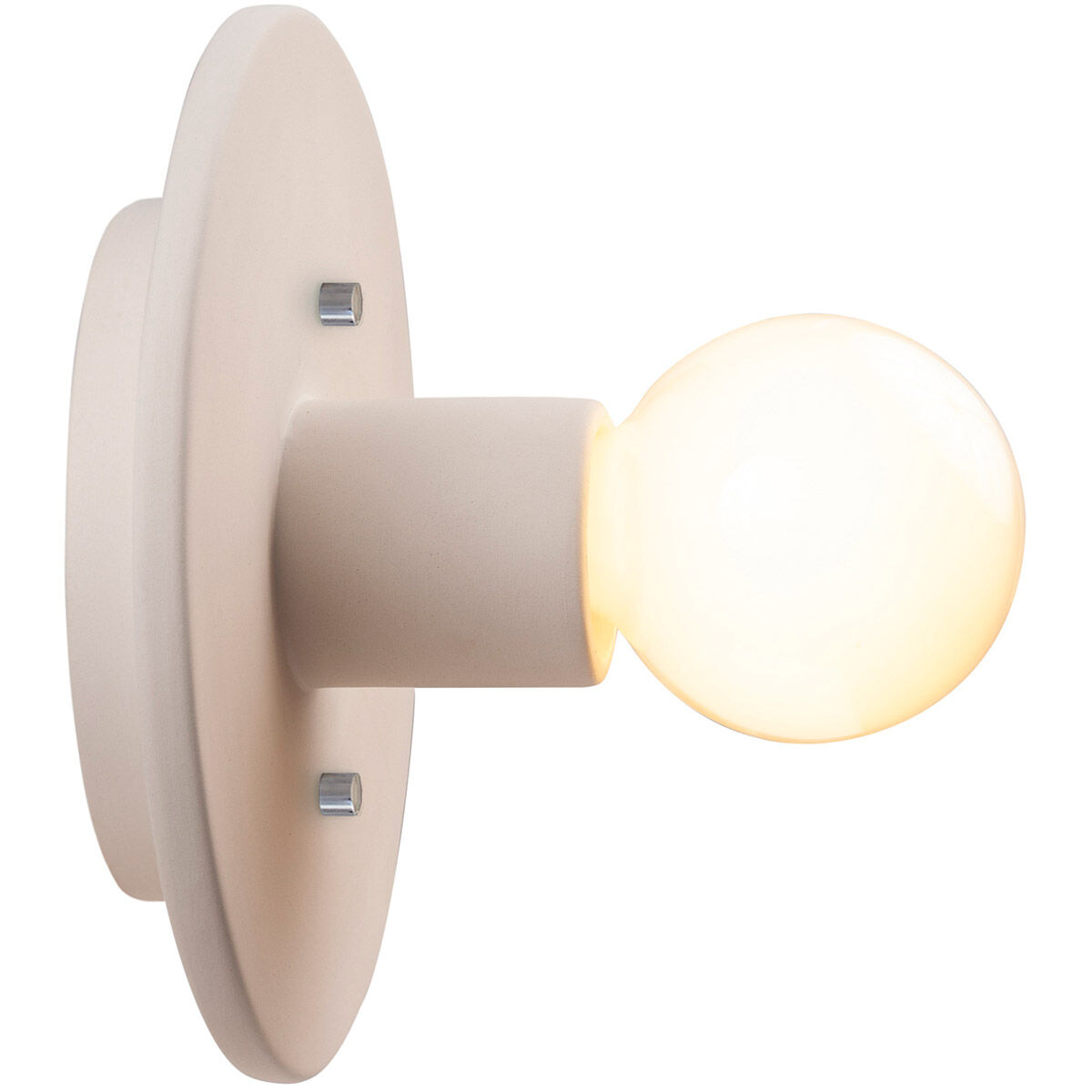 Ambiance Collection 1 Light 8 inch Bisque Wall Sconce Wall Light