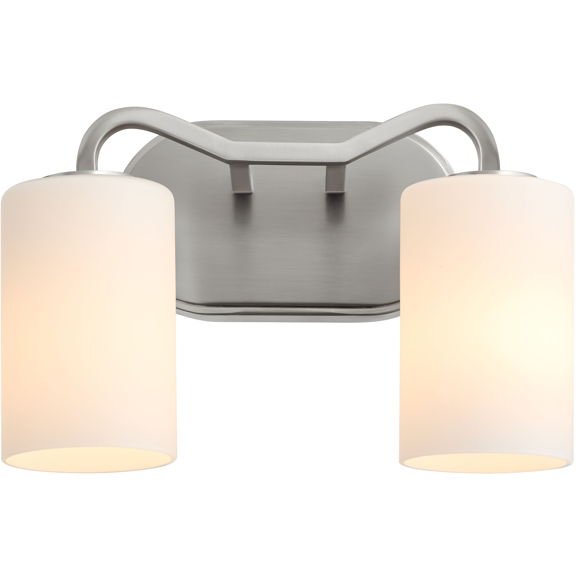 Rutherford 2 Light 13.25 inch Satin Nickel Vanity Light Wall Light