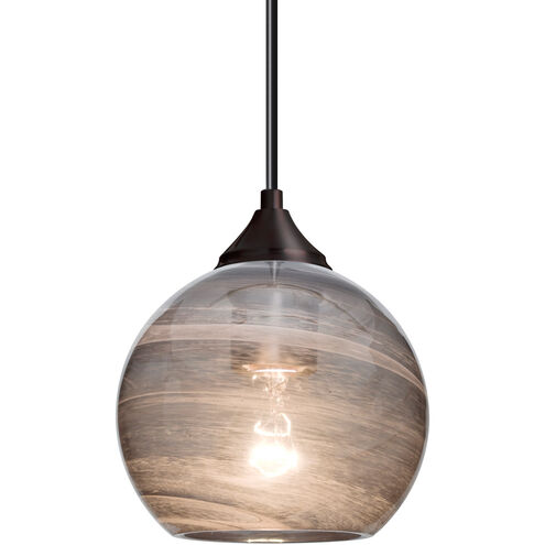 Besa Lighting Jilly 1 Light Bronze Pendant Ceiling Light 1JT-JILLYSM-BR - Open Box