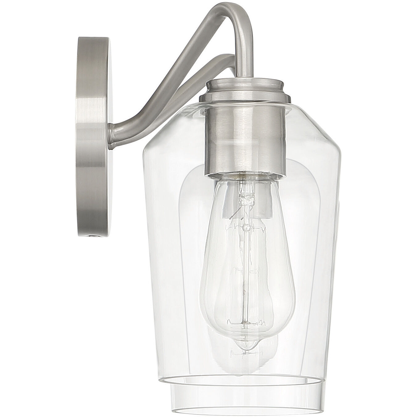 Shayna 2 Light 15 inch Brushed Polished Nickel Vanity Light Wall Light