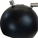 Aria 20 inch Black and Satin Nickel Clip-On Table Lamp Portable Light