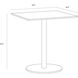 Enco White / Antique Gold Bistro Table