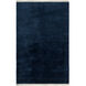 Evergreen 96 X 96 inch Dark Blue Handmade Rug in 8 Ft Round