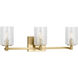 Parker 3 Light 24.63 inch Satin Bronze Wall Bath Fixture Wall Light