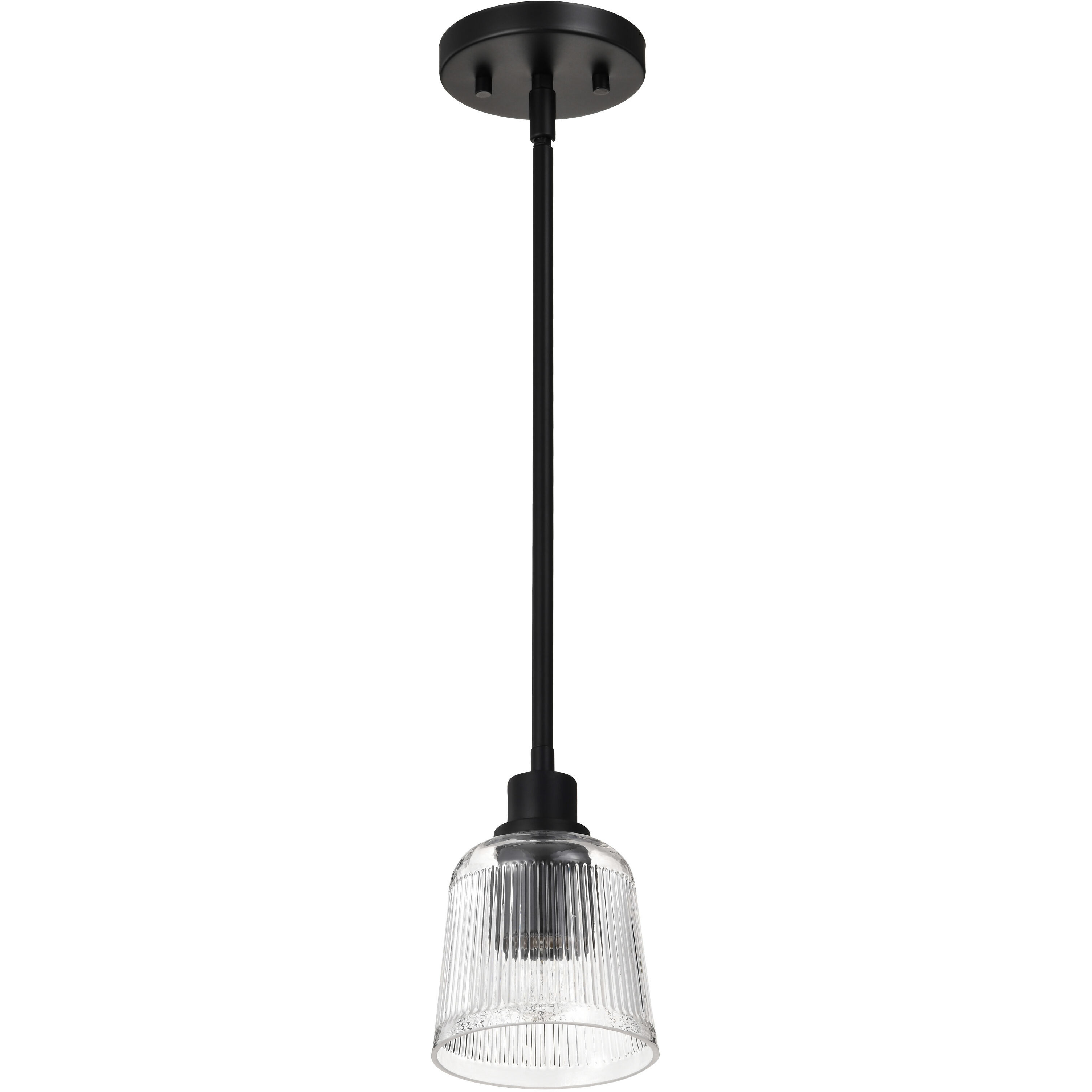 Grayson 5 inch Matte Black Pendant Ceiling Light