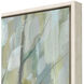 Summer Trees Gray and Green and Multi and Neutral Canvas