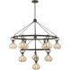 Sheriden 10 Light 40 inch Mediterranean Bronze Chandelier Ceiling Light