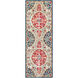 Bohemian 65 X 47 inch Bright Pink/Bright Red/Wheat/Saffron/Teal/Navy Rugs