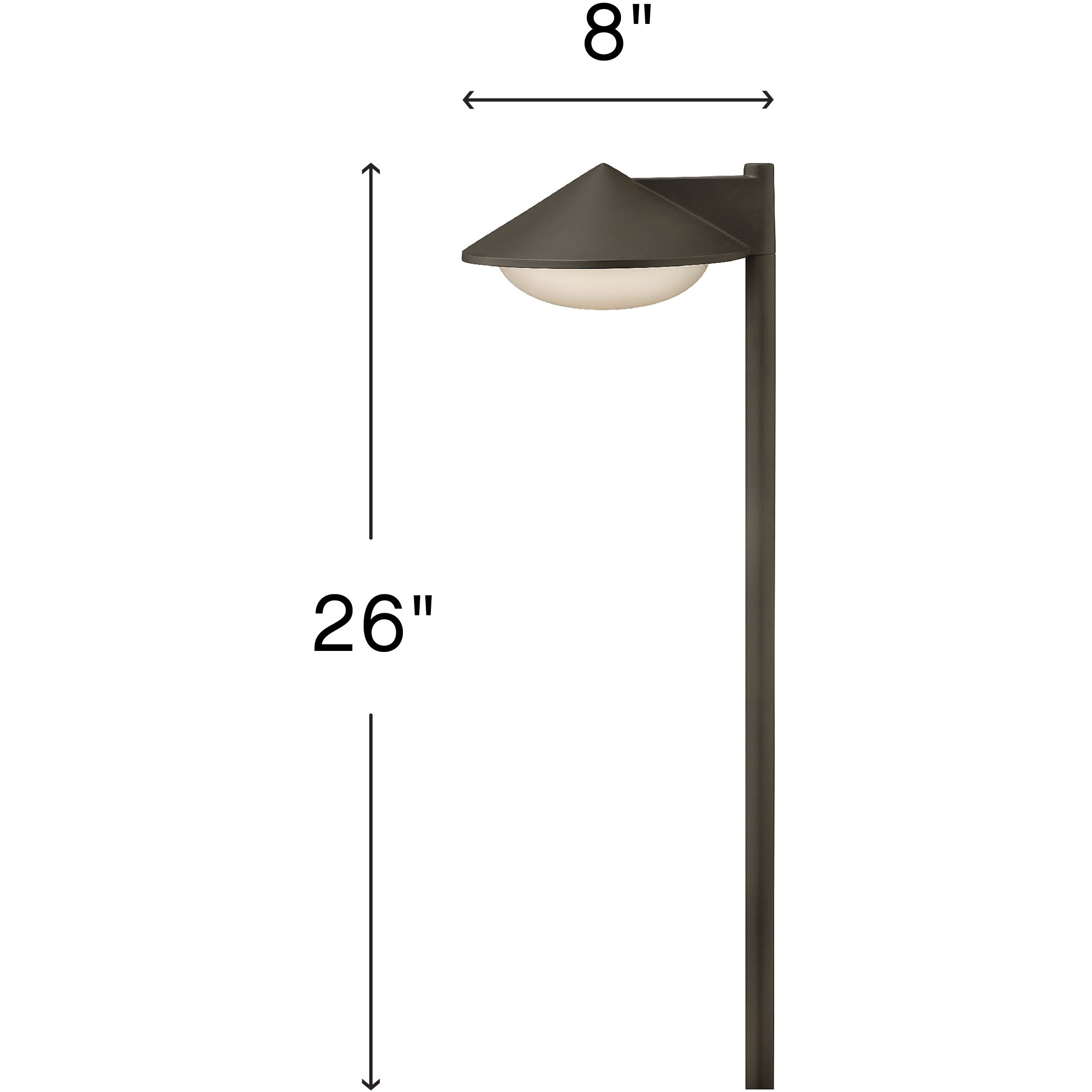 Contempo 12v 1.50 watt Bronze Landscape Path Light