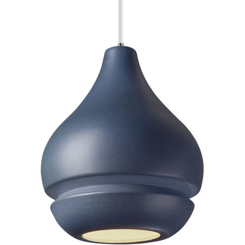 Radiance Collection 8 inch Antique Silver and Antique Brass Pendant Ceiling Light, Form+Finish+Function