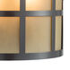 Scotia 2 Light 8 inch Oil Rubbed Bronze Outdoor Wall Sconce