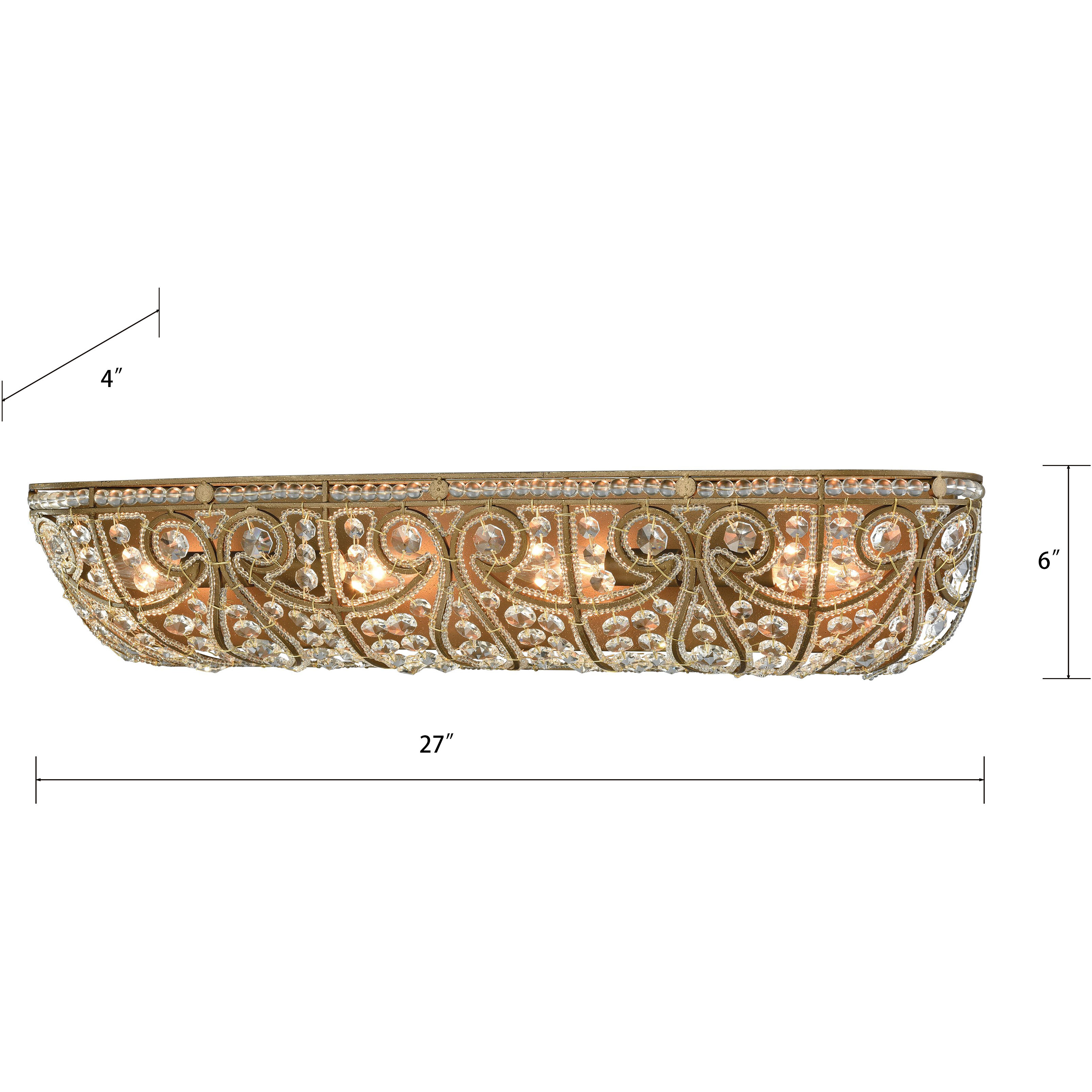 Elizabethan Vanity Light Wall Light