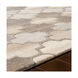 Forum 120 X 96 inch Charcoal Rug in 8 x 10 Kidney, Kidney