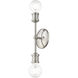 Lansdale 2 Light 5 inch Brushed Nickel Vanity Sconce Wall Light