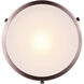 Madison 1 Light 8 inch Bronze and Black Pendant Ceiling Light in Black And Bronze